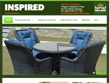 Tablet Screenshot of inspired4furniture.com